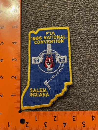 1986 FTA National Convention Salem, IN Patch